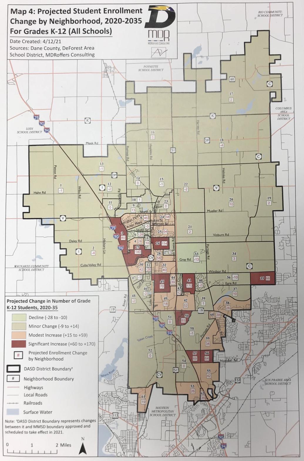 DeForest Area School Board looks to changes of the next 15 years