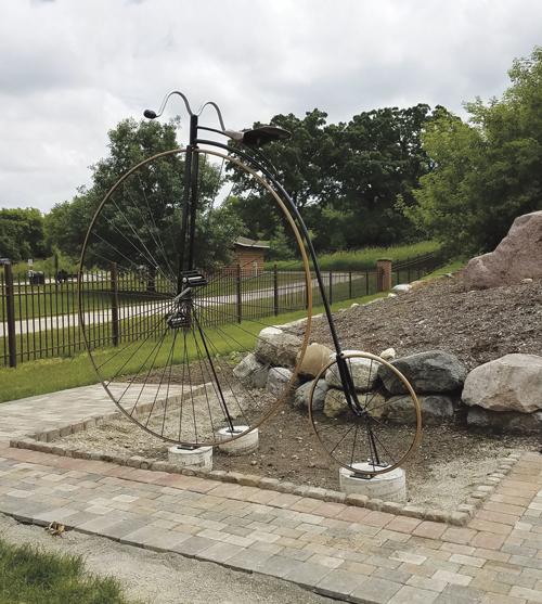 Bike sculpture