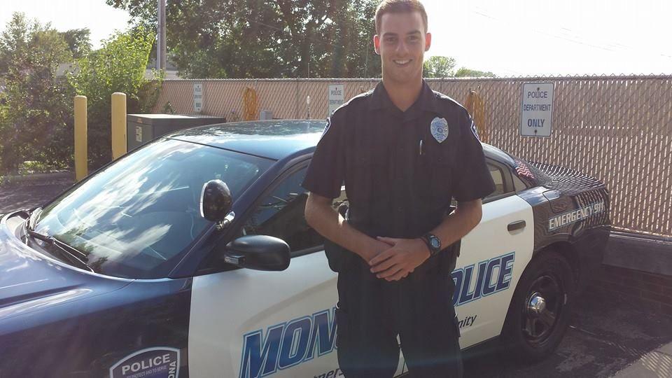 Monona PD Flora to staff Monona / Cottage Grove Herald