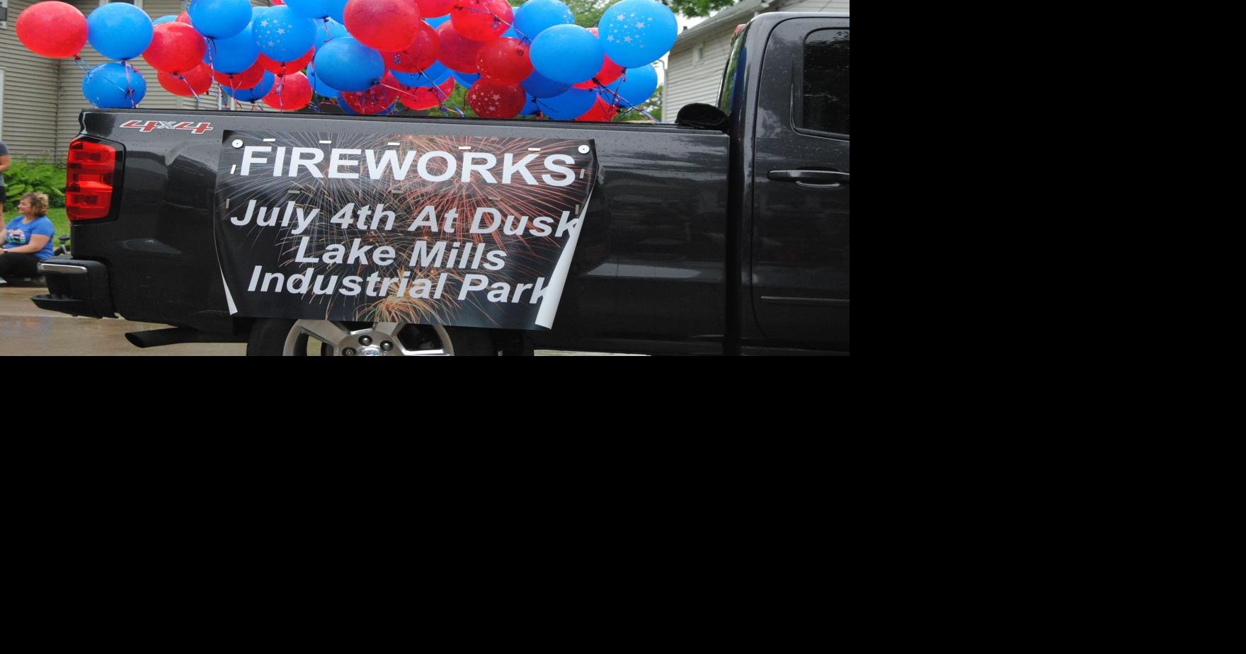 Fireworks to be July 4 Lake Mills Leader