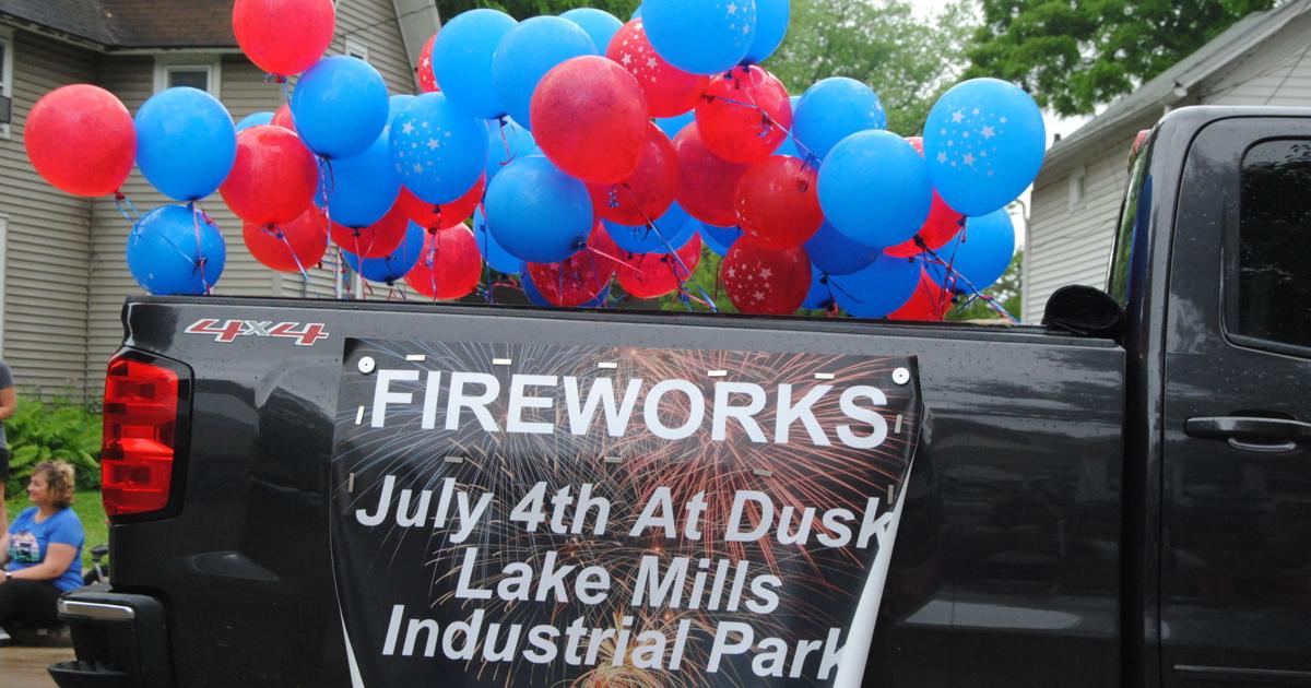 Fireworks to be July 4 Lake Mills Leader