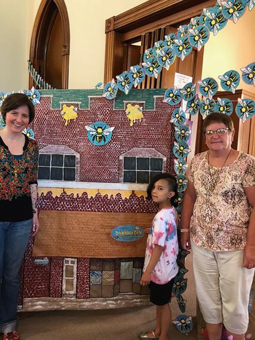 London Moravian Church presents check