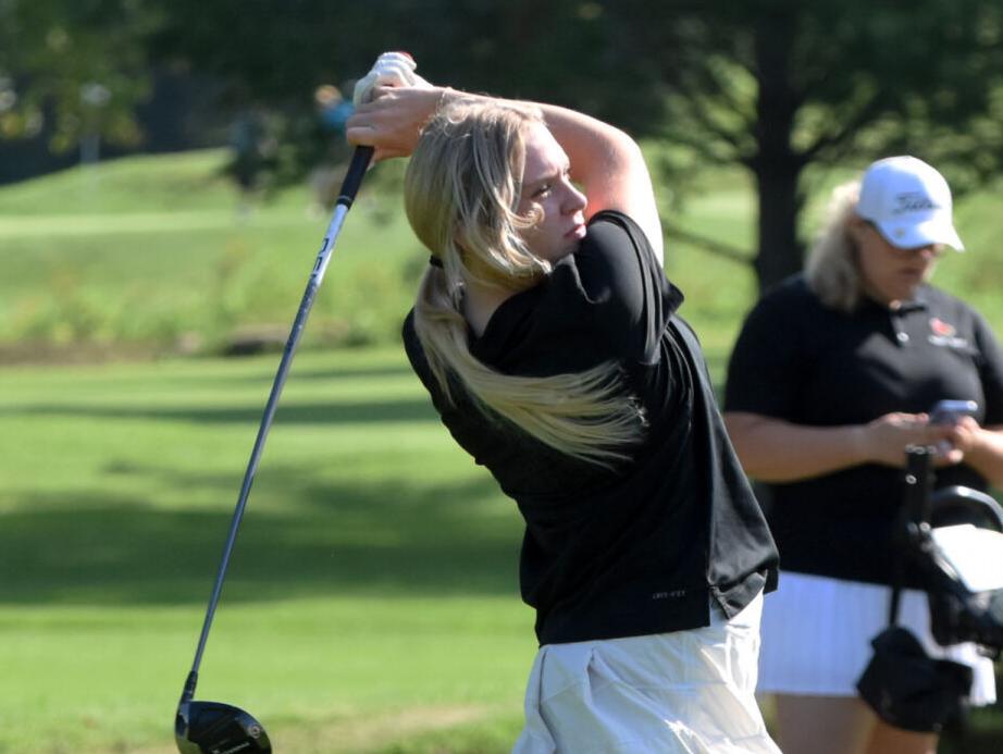 Sun Prairie East and West golf at Portage Invite