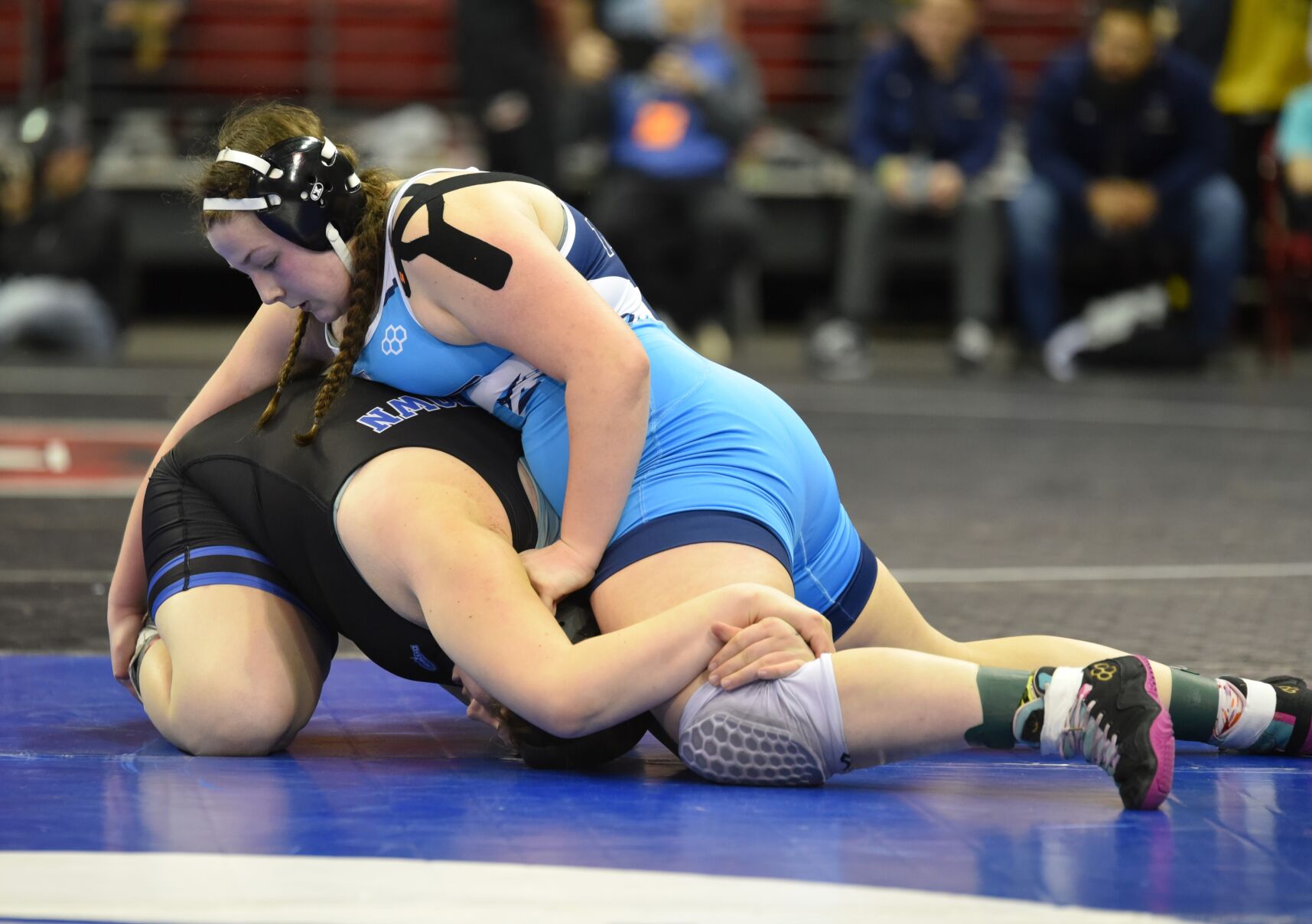 McFarland Freshman Wrestler, Emily Karls, Shines with Two Wins at 2024 WIAA State Tournament