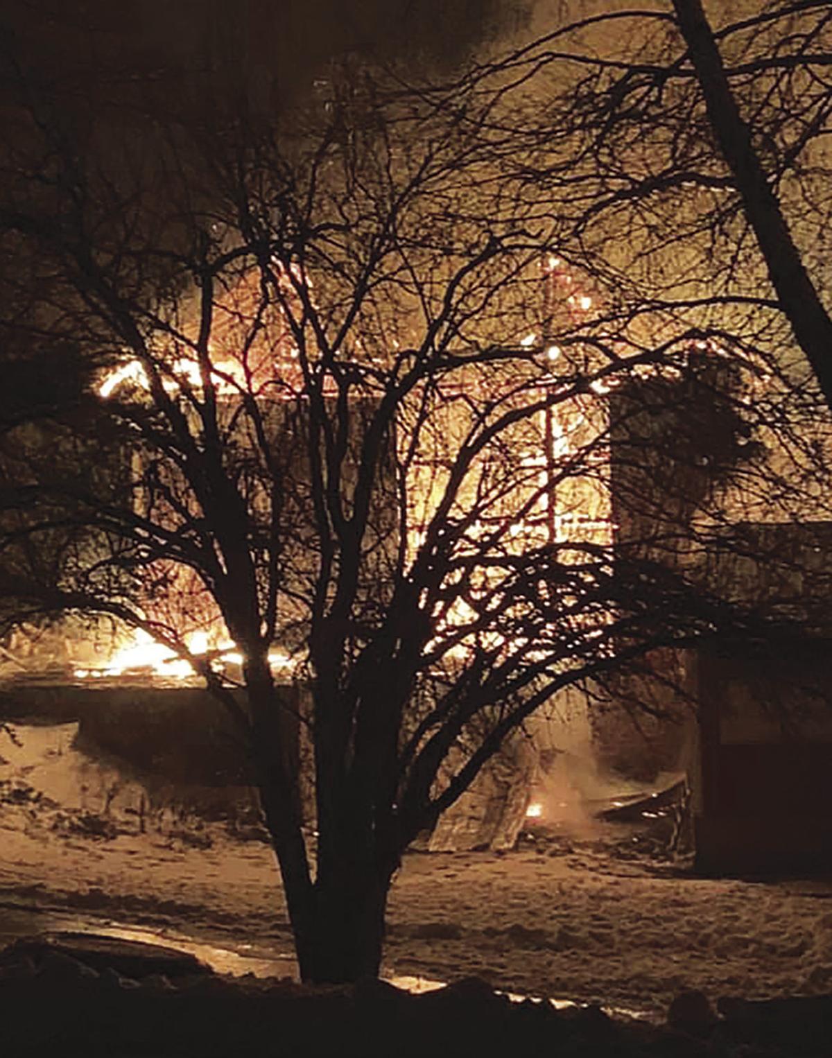 Barn Is A Total Loss After Friday Fire Lake Mills Leader