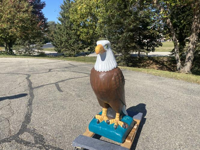 Janesville artist restores Old Abe in Cambridge