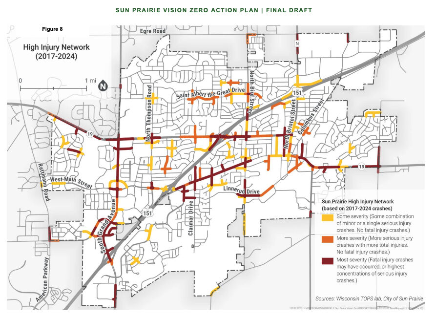 Sun Prairie City Council adopts Vision Zero Action Plan | News ...