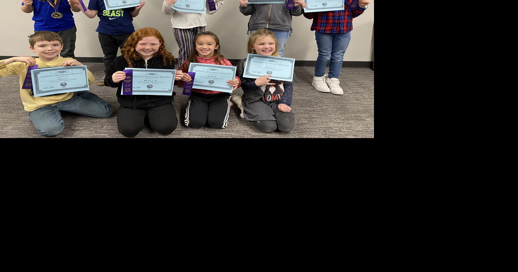 Poynette students compete in Noetic Math Contest School hngnews com