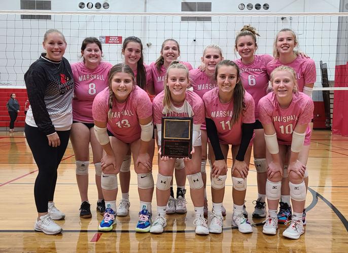 Marshall volleyball wins weekend invitational Waterloo / Marshall