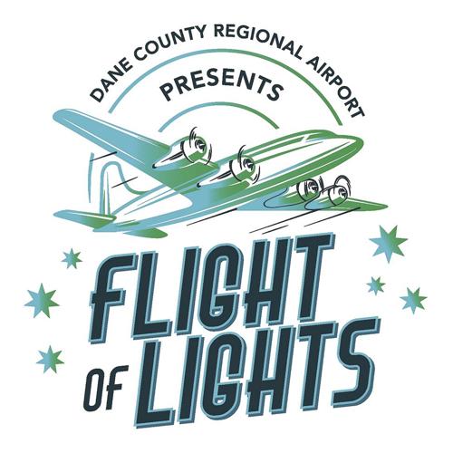 Dane County Regional Airport presents “Flight of Lights” drivethrough