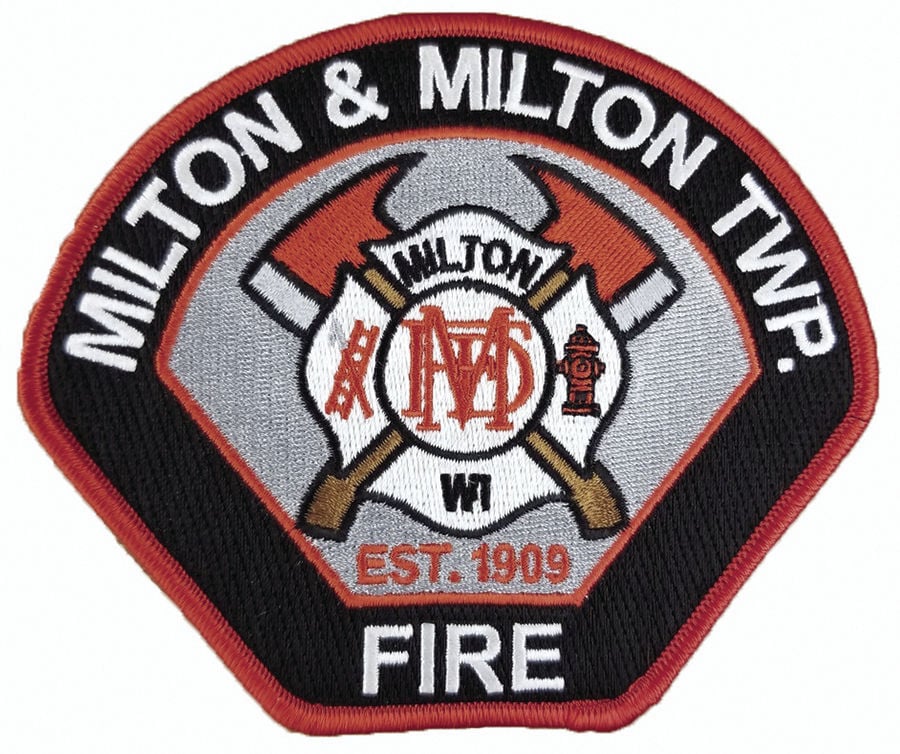 Milton fire department patch
