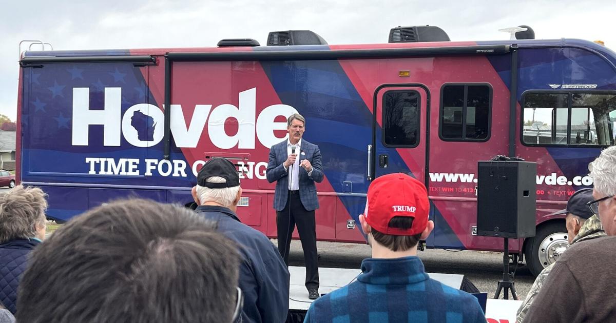 Eric Hovde hosts rally on first day of early voting | Regional ...