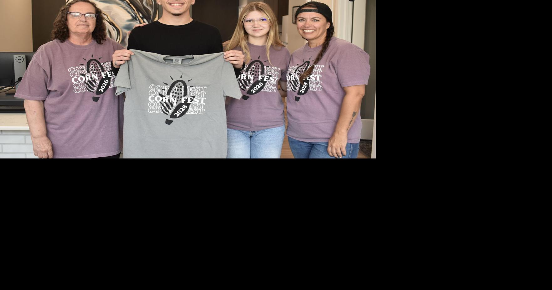 Stellar runner-up design makes for Corn Fest t-shirt contest first