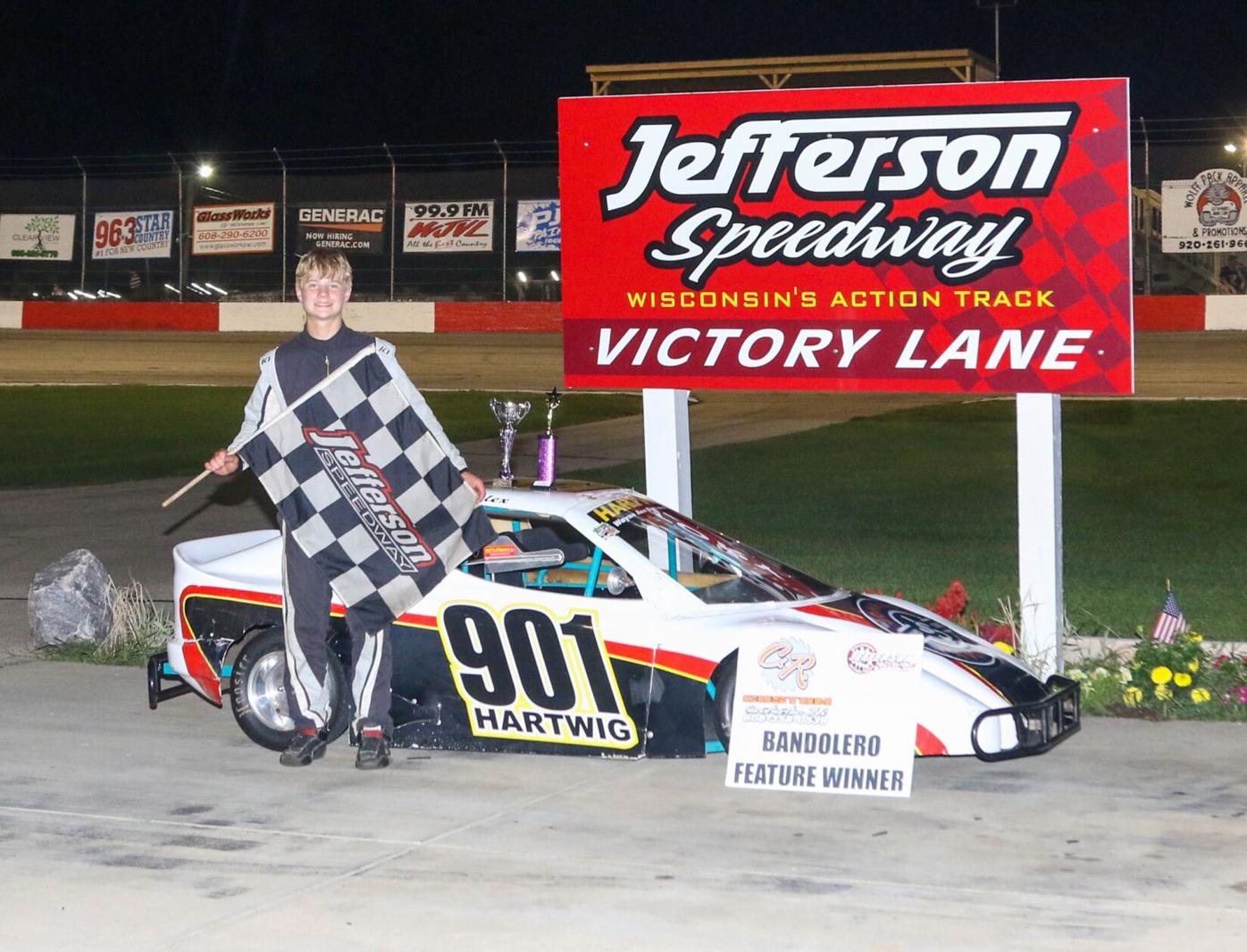 Casey Johnson wins two events at Jefferson Speedway; other ...