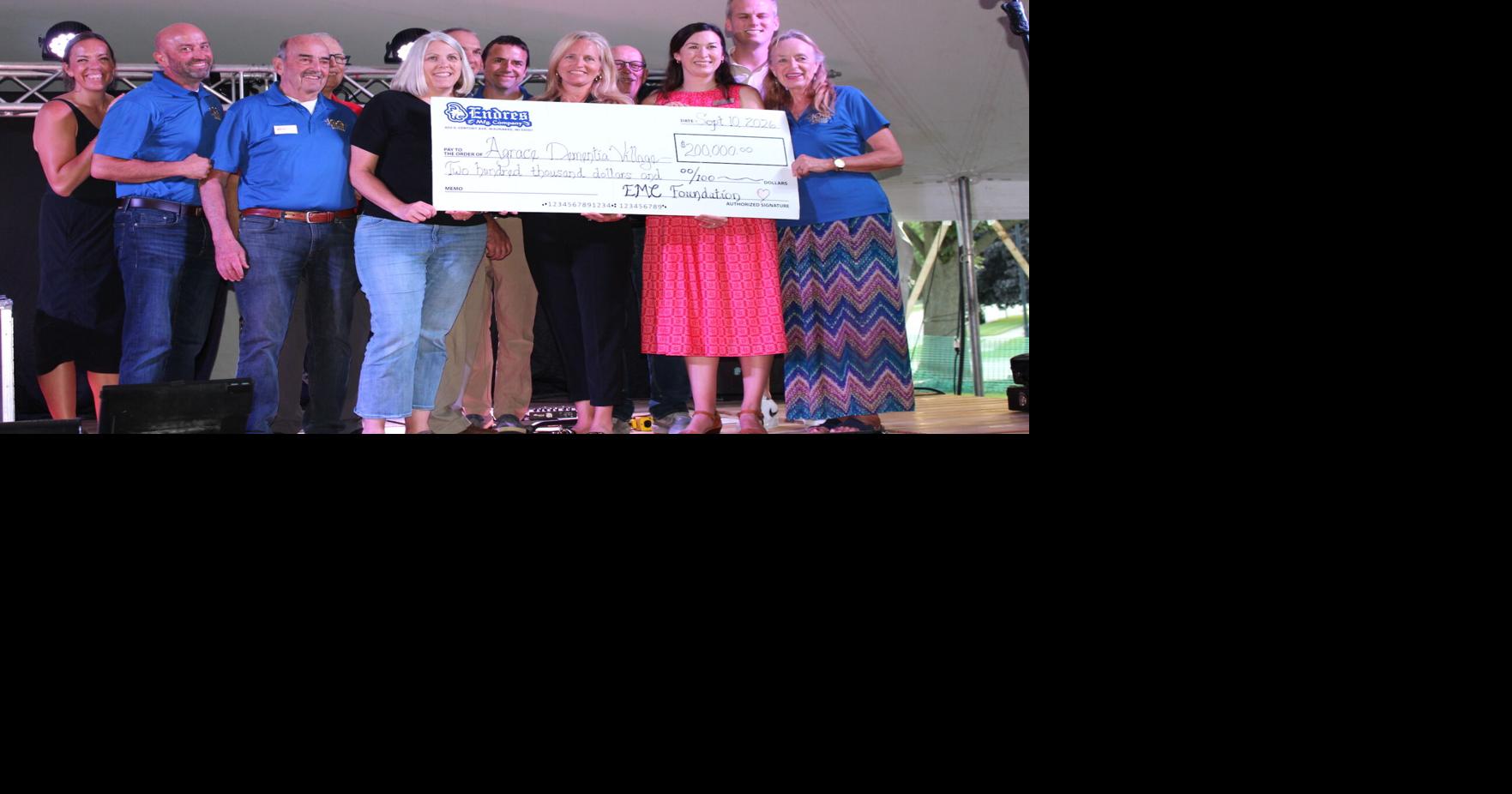 Endres Manufacturing marks 100 years with gift to Agrace