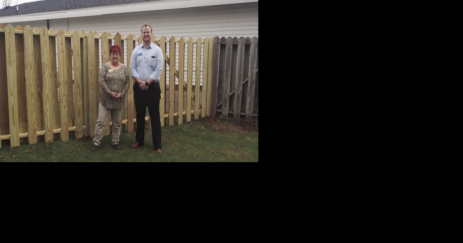 Lodi's Our House fence made possible through Good Samaritan grant