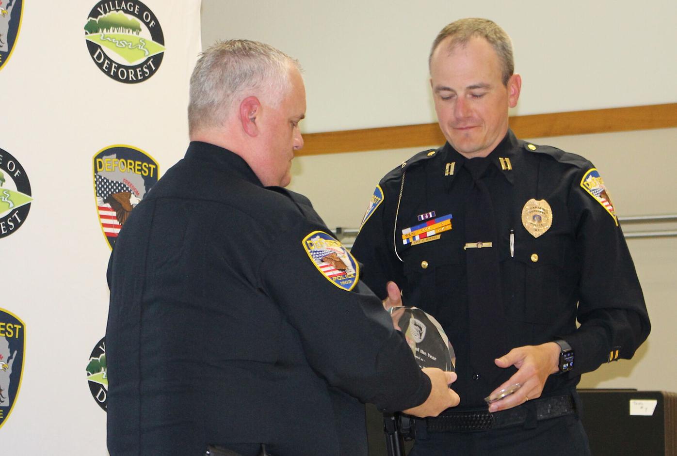 DeForest Police Department awards highlight public safety work | Local News  | hngnews.com