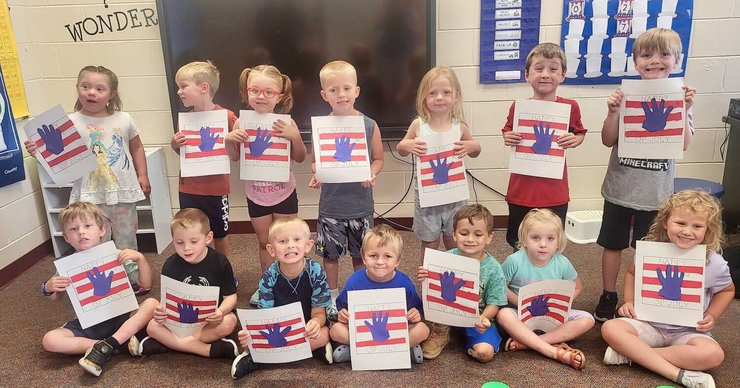 Deerfield Getting Ready for Kindergarten Students learn about the 4th of July - Vimarsana News
