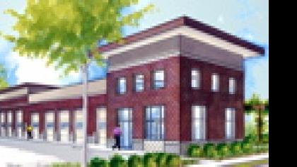 commission backs plan for new meineke on west side news hngnews com hngnews com