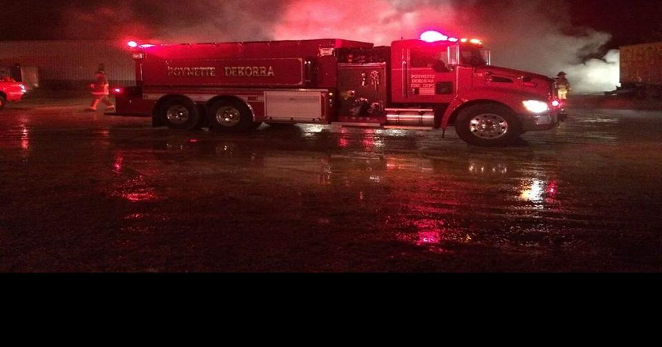 Building total loss in fire Local