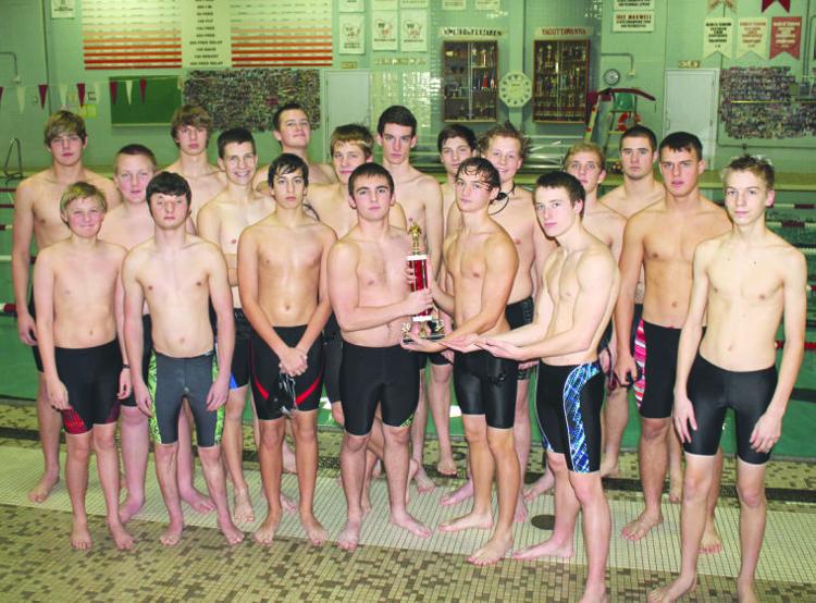 Boys Swimming Red Hawks Own Home Invite Eke By Fort Swimming 3974