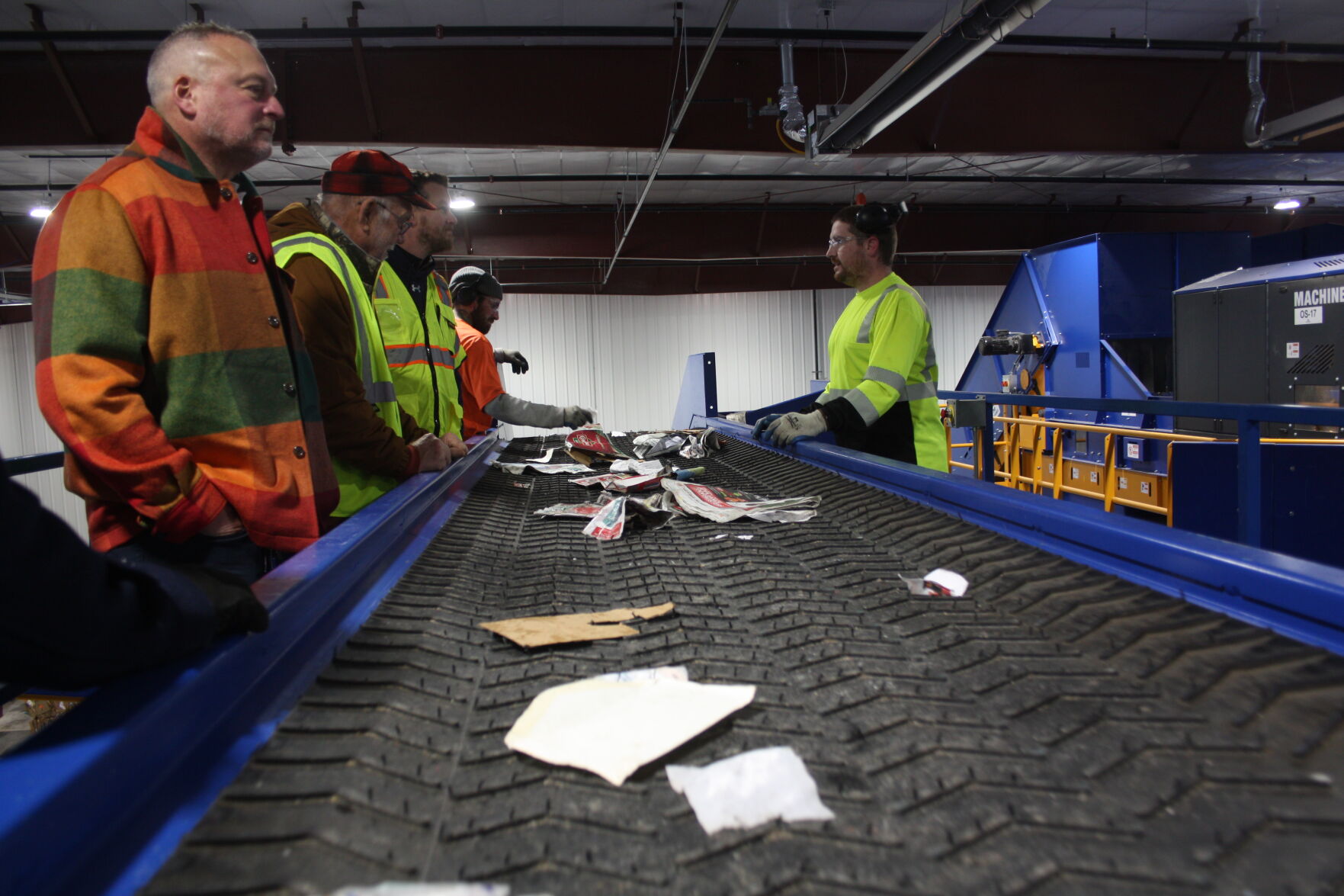 Columbia County Board members get a look at rebuilt recycling center ...