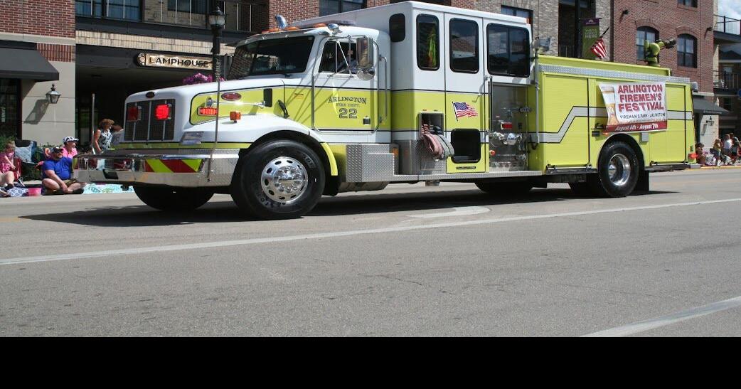 Arlington Fire Department at WaunaFest Parade Local