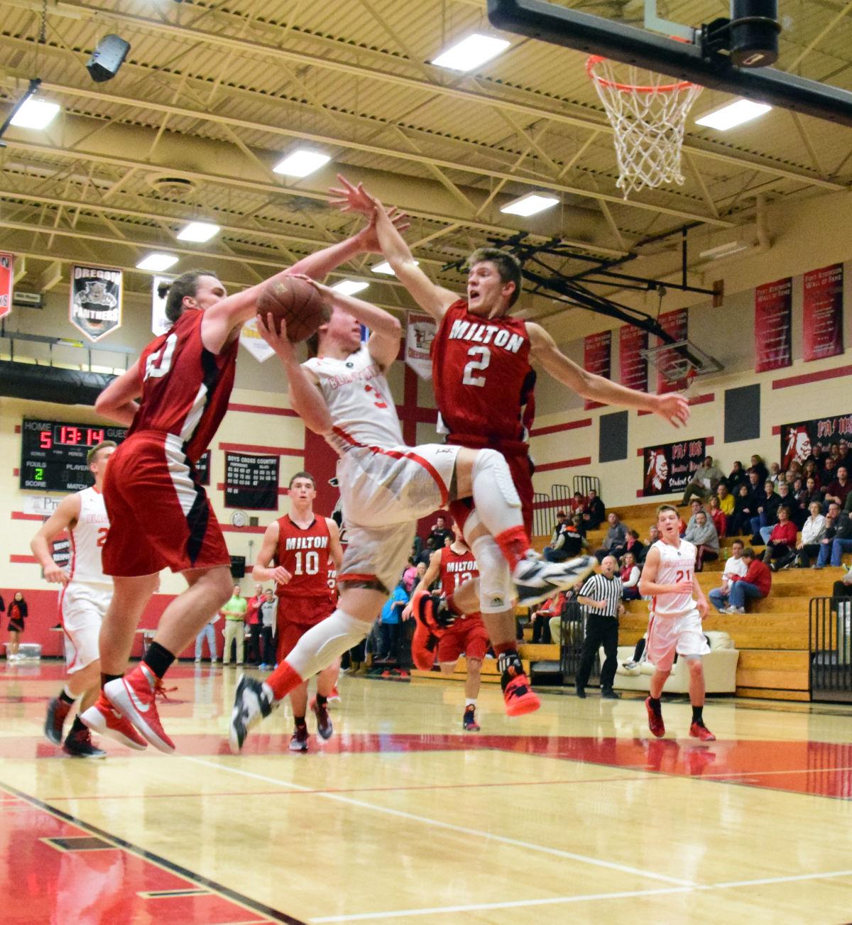 Boys Basketball Milton hangs with Fort Atkinson Basketball