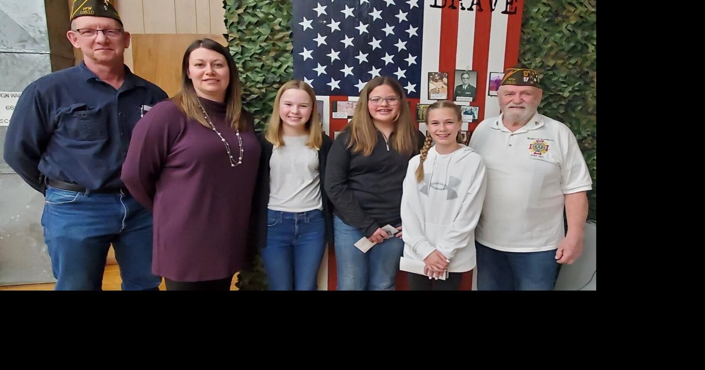 Marshall VFW essay contest winners announced Local