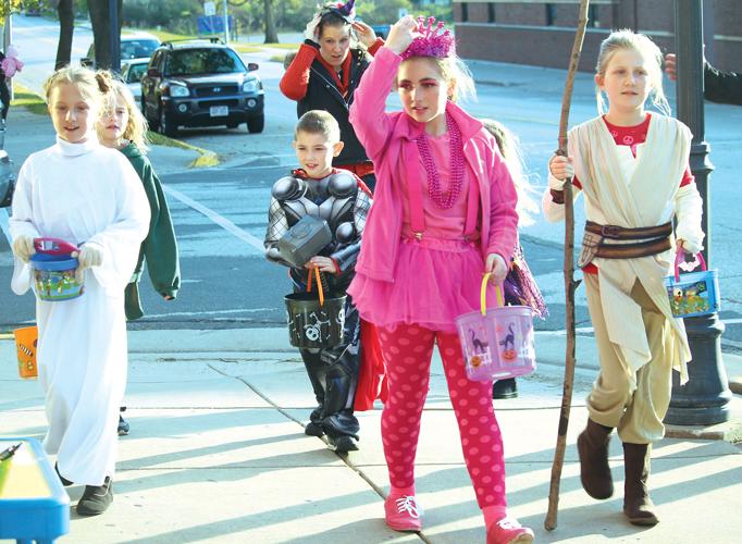 trickortreaters fill the streets Local