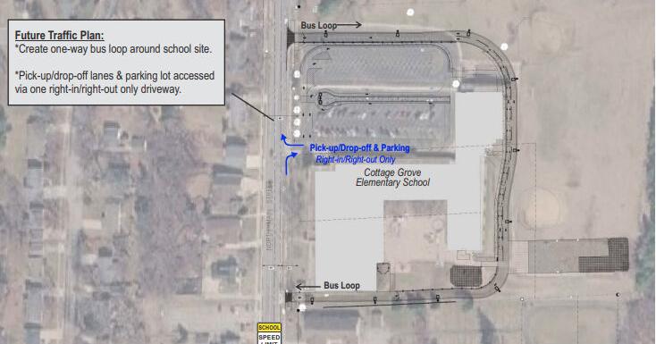 At Cottage Grove School, new year means new traffic patterns