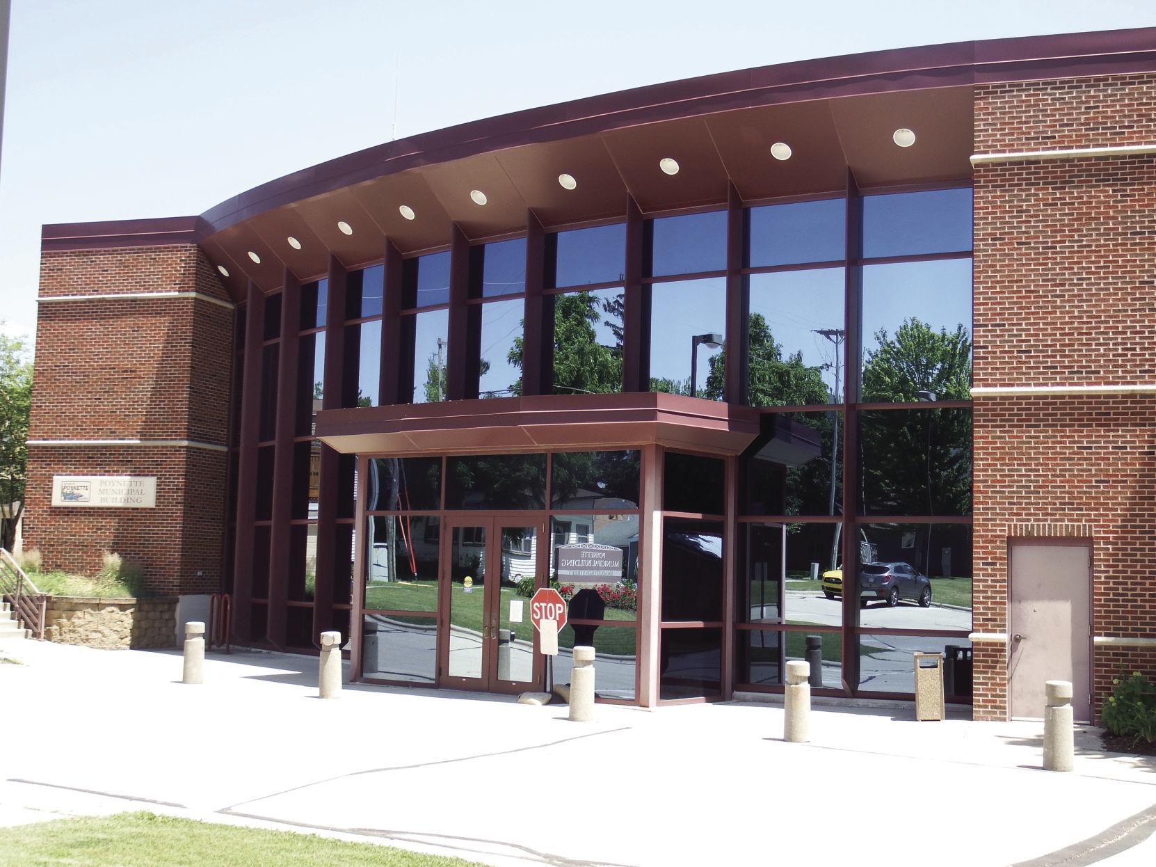 Added safety measures to be constructed for staff at Village Hall