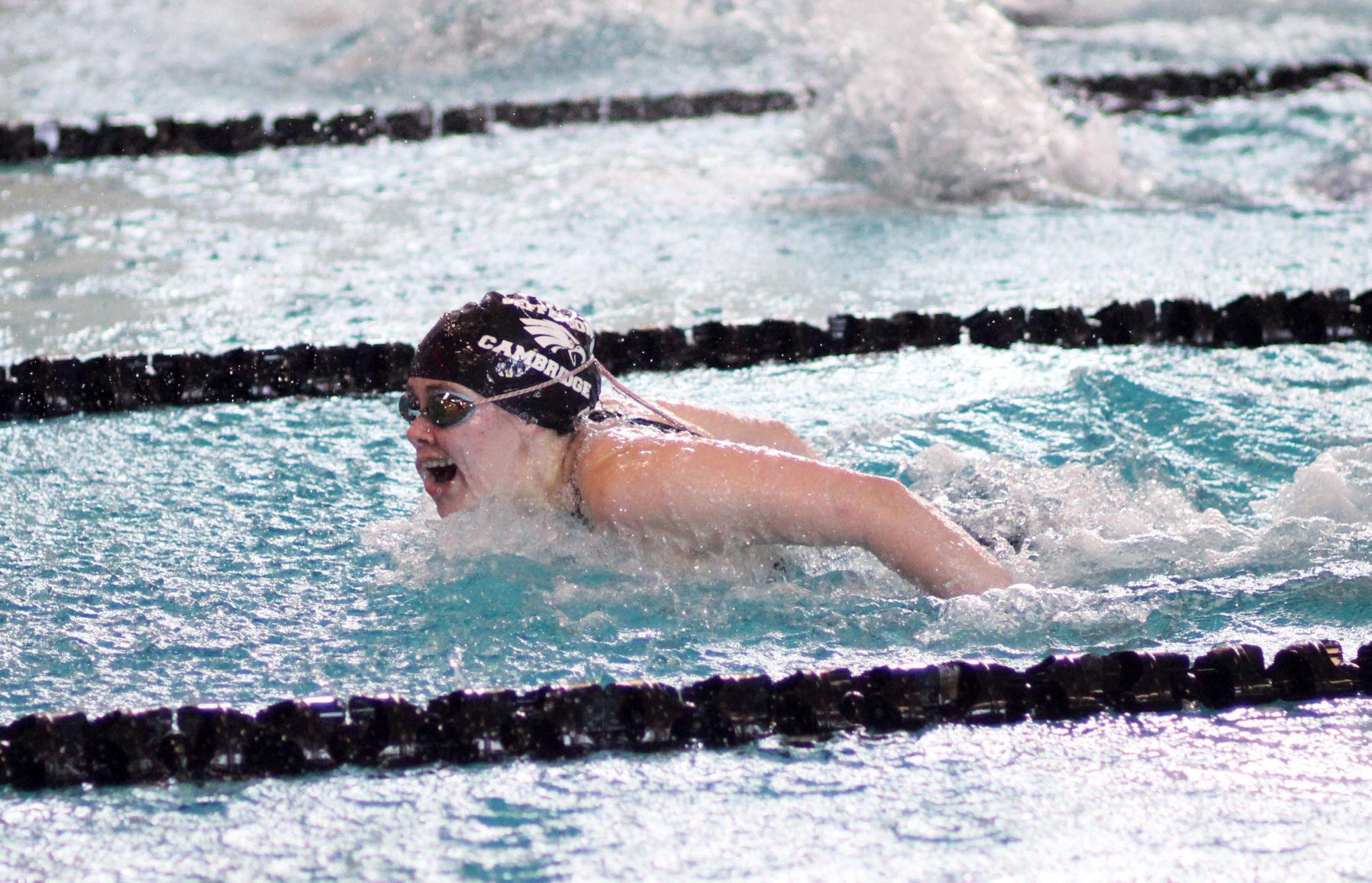 WIAA D1 girls swim Freshman lead Jefferson/Cambridge at sectional