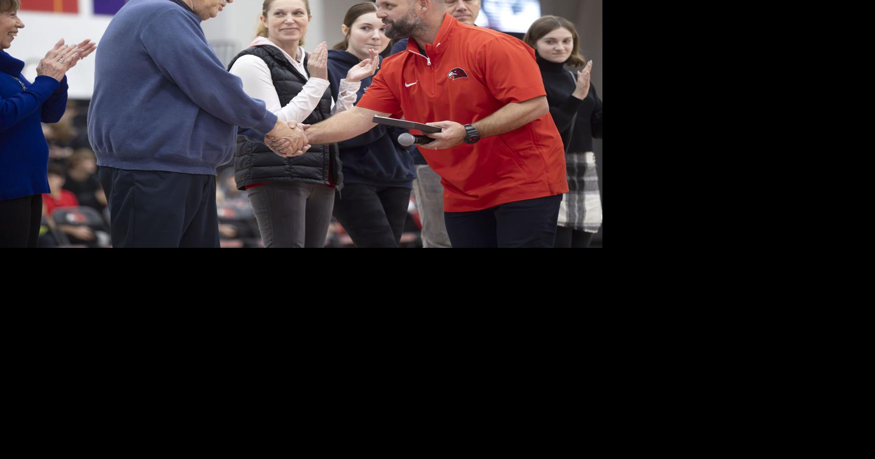 Hilton honored after coaching 52 seasons at Milton | Milton Courier ...