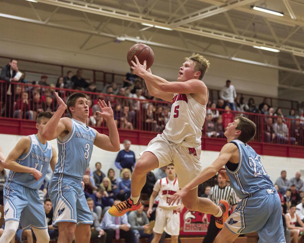Boys Hoops Drop Badger South Conference Matches Milton Courier
