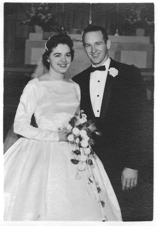 Donald and Barbara Larson 1960