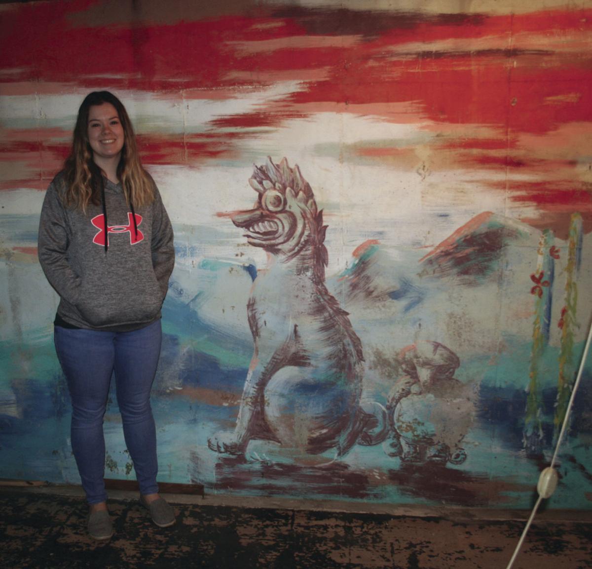 Couple Uncovers Demon Dog Mural In Basement Mcfarland Thistle
