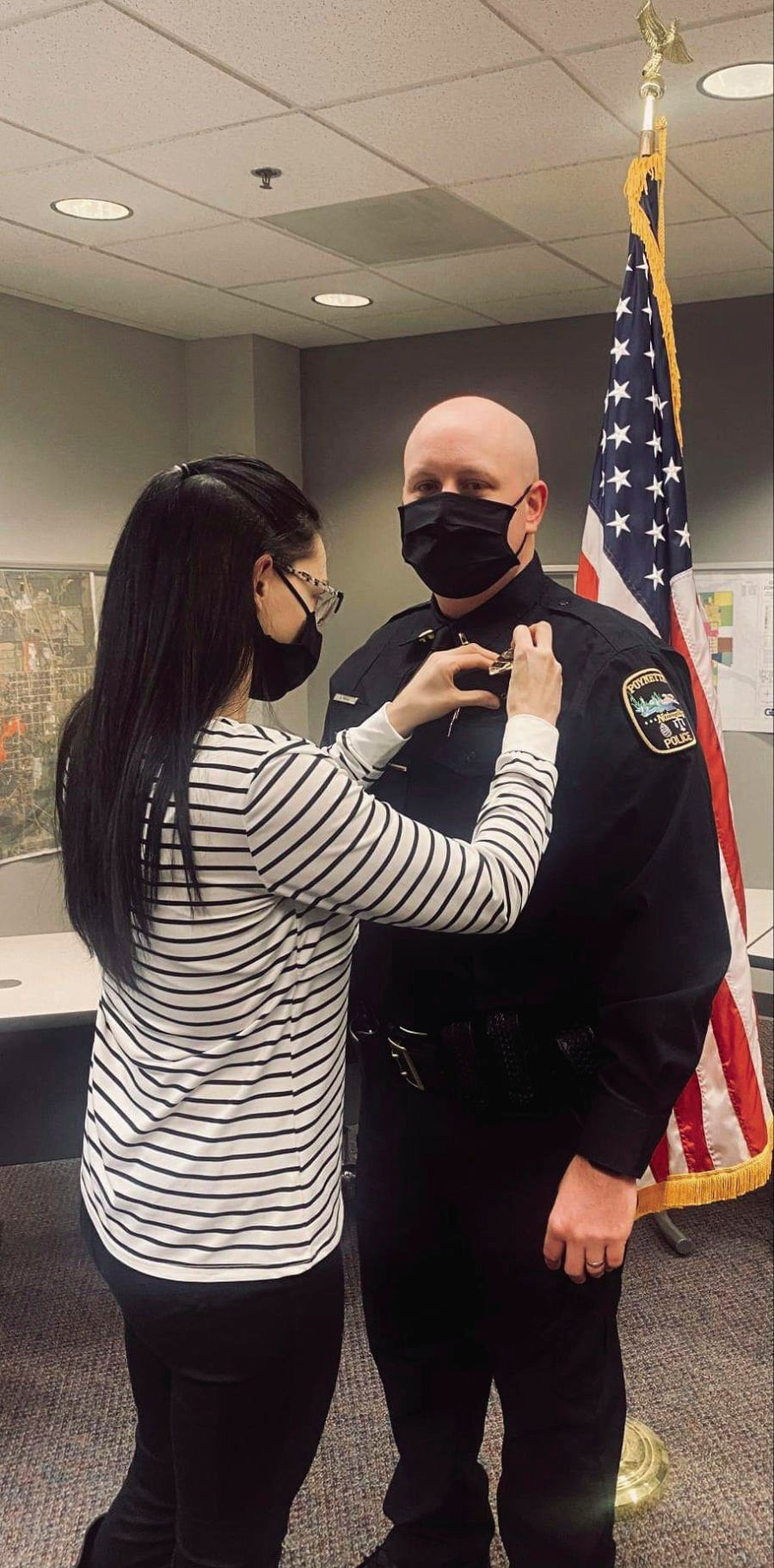 Rogge officially sworn into Police Department as Lieutenant Local