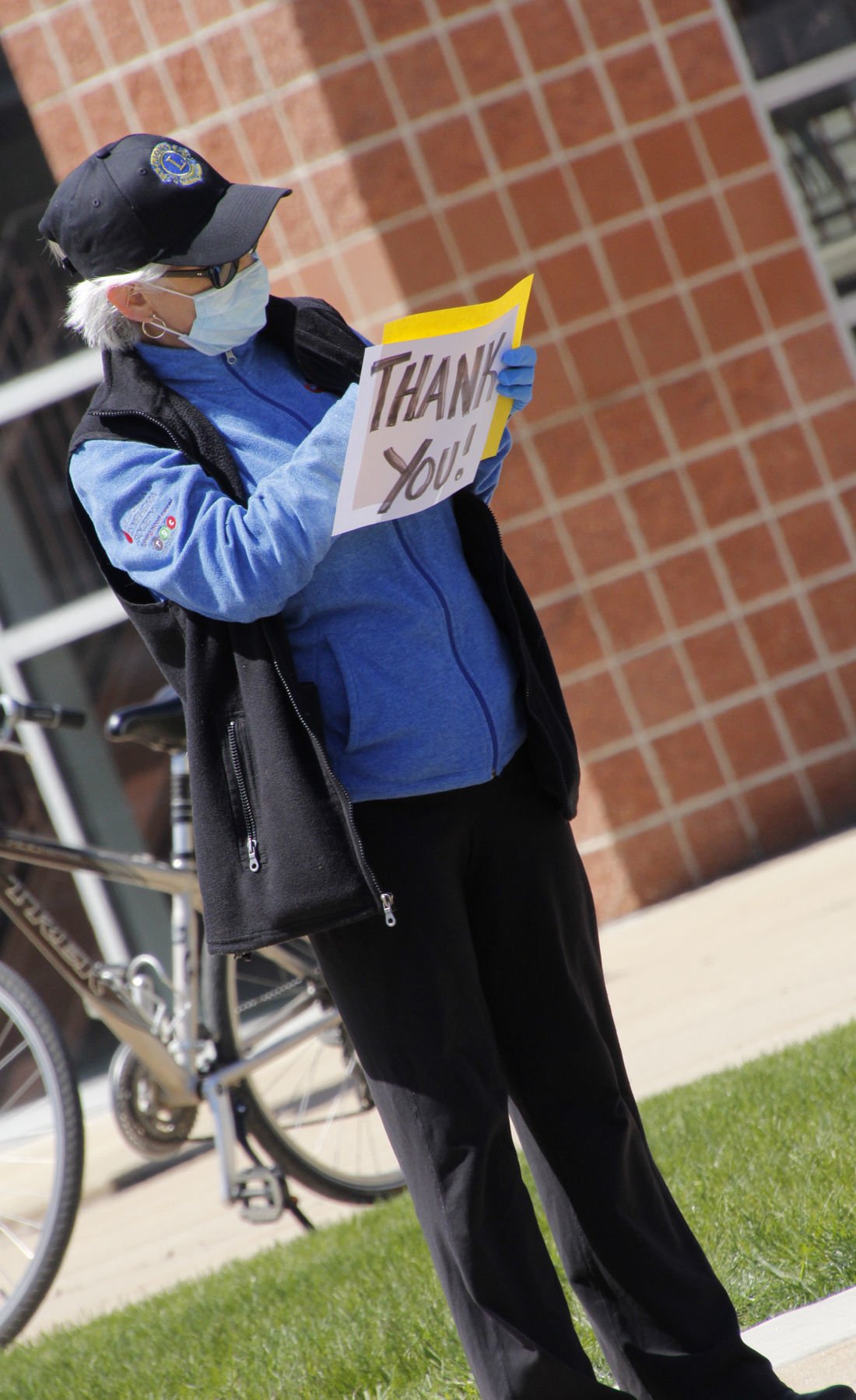 Lions Club milk giveaway