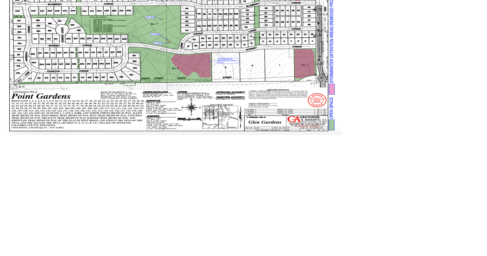 Village approves plat for Point Gardens Business