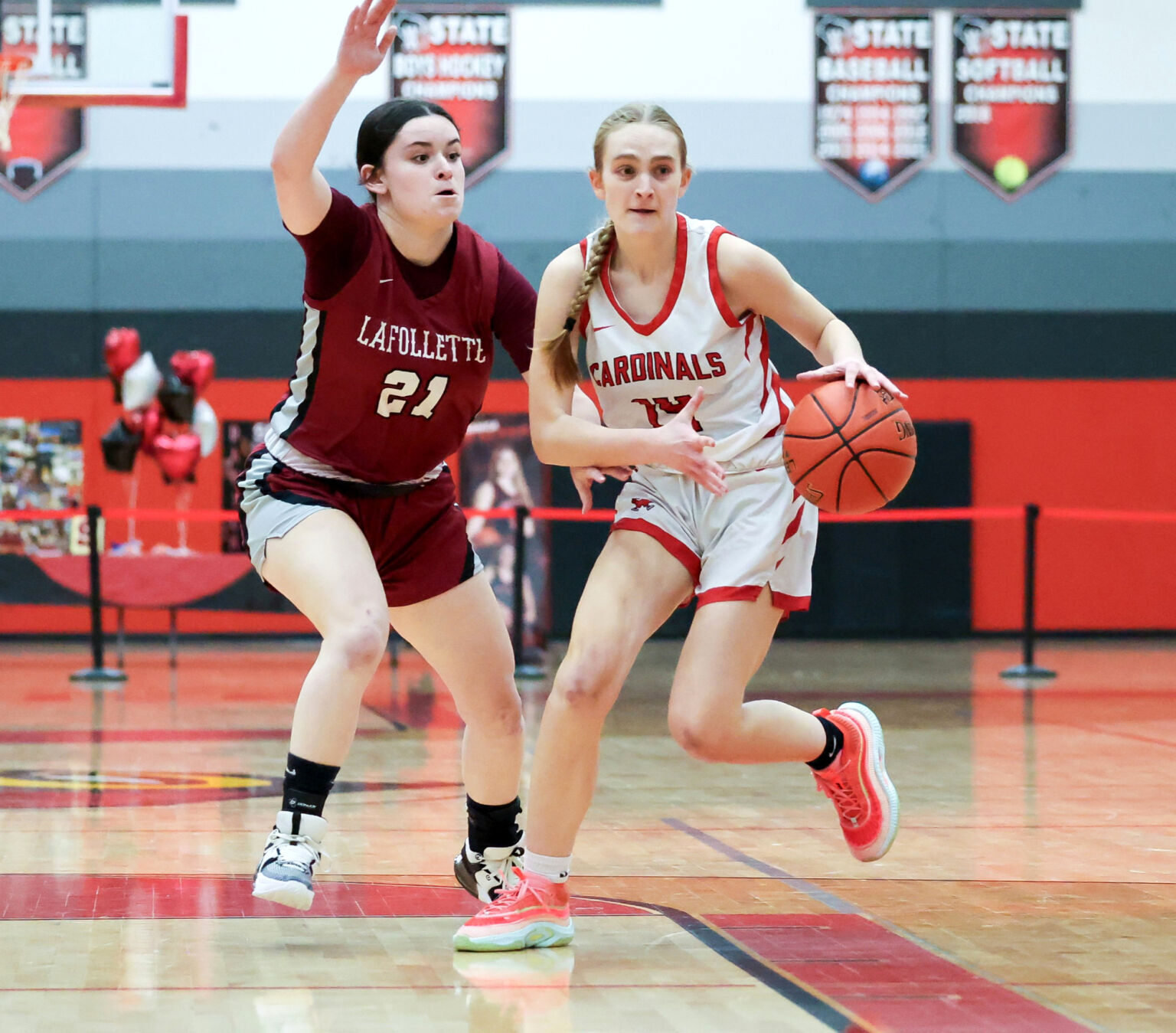 Sun Prairie East Girls Basketball Upsets Middleton with 45-42 Victory, Zella Cleveland Scores 10 Points