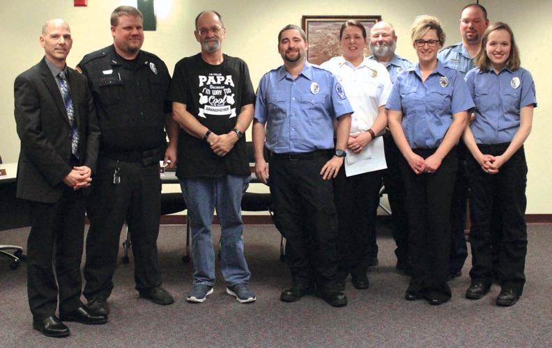 officer, resident and EMTs receive recognition after lifesaving event Local