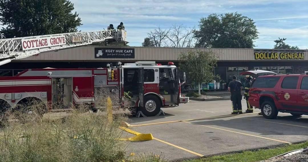 Crews respond to restaurant fire in Cottage Grove