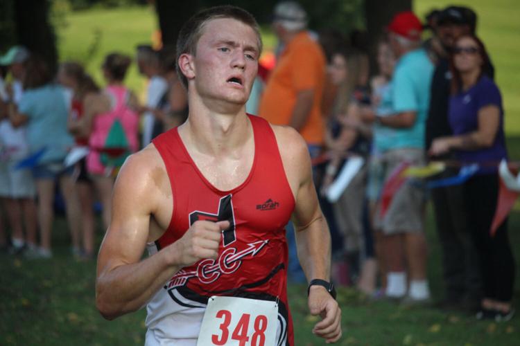 Marshall cross country runs at Invitational Waterloo