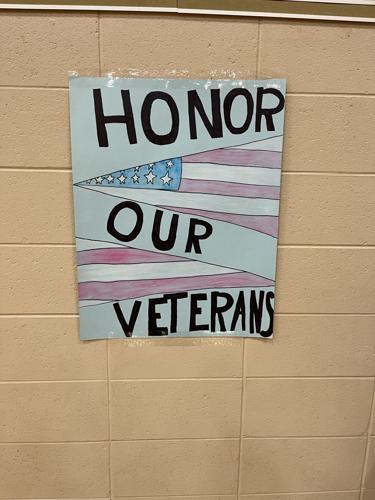 Veteran's Day 22 - Student made sign.jpeg