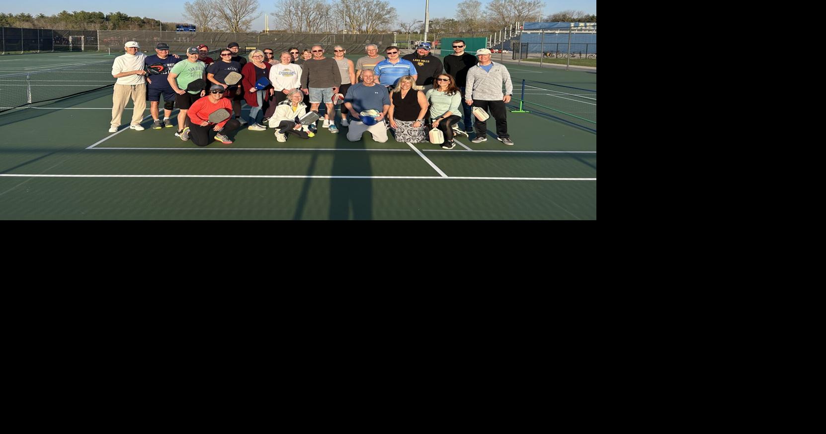 Lake Mills pickleball players raise over $2 500 in 48 hours to paint