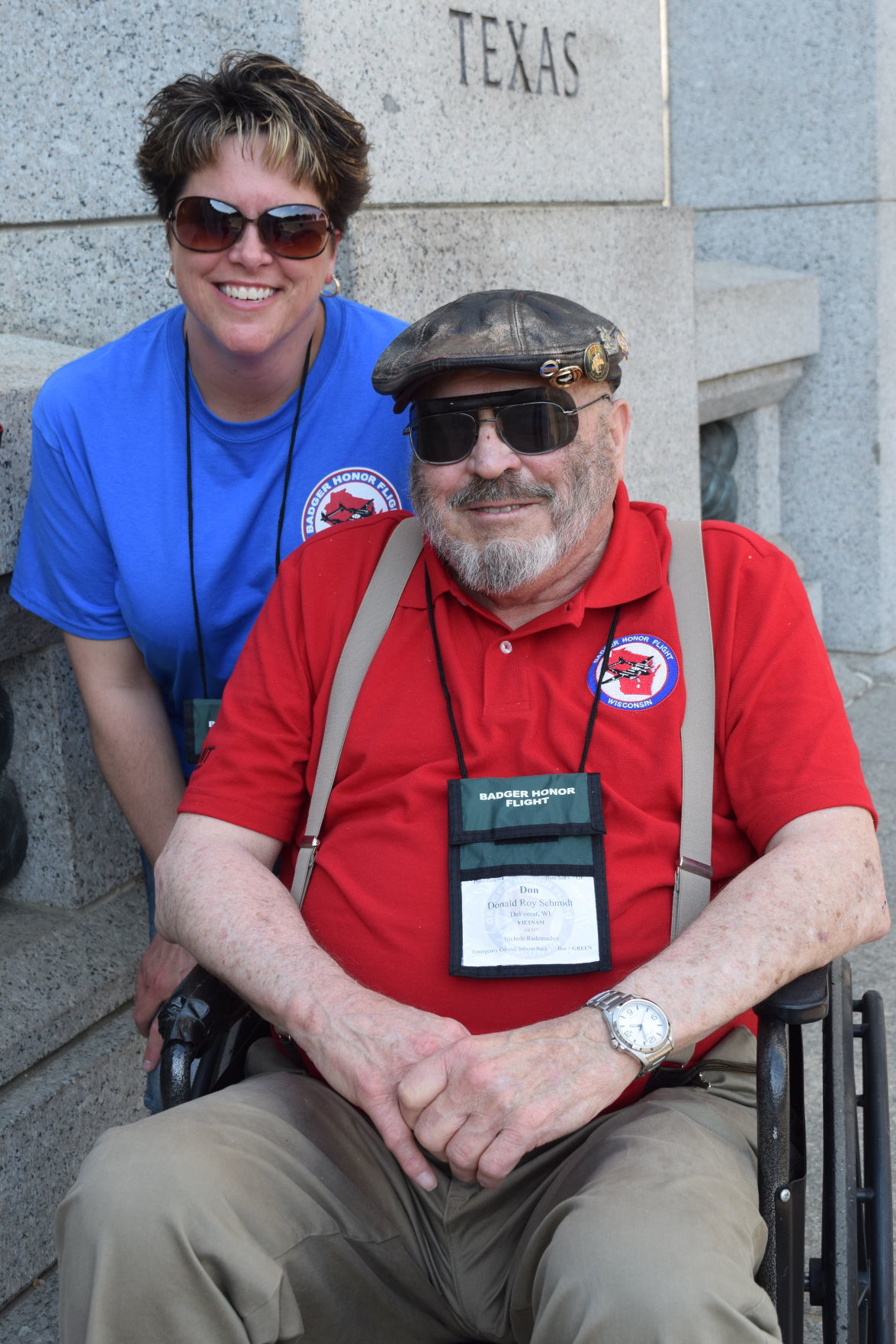 Badger Honor Flight May 12 Don Schmidt