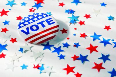 Vote button and confetti