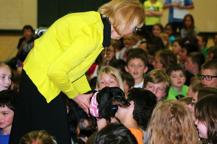 ‘Spring Pond’ author visits Waubesa School