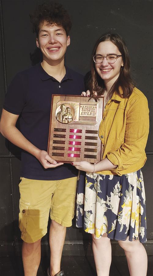 National School Choral Award recipients